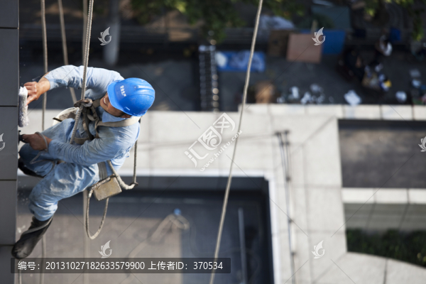 洗樓工,高空作業(yè)