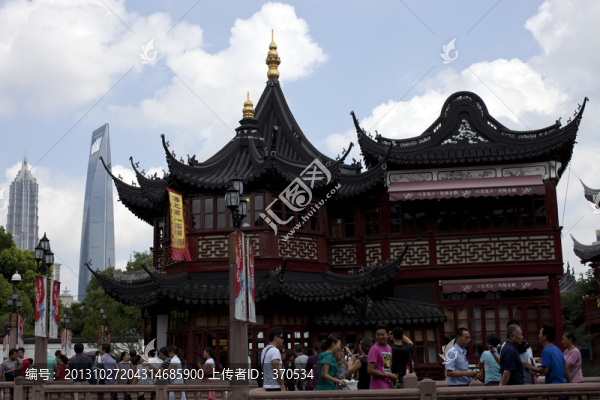 上海小街道,豫園老街