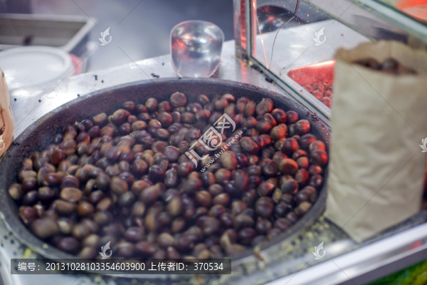 糖炒栗子,傳統(tǒng)小吃,美食,休閑