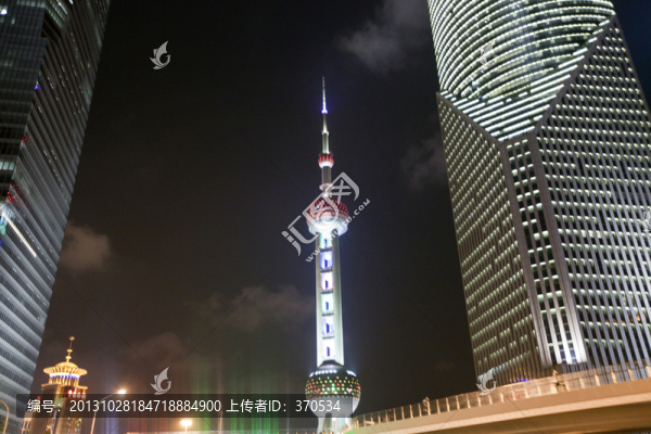 上海,陸家嘴,夜景,都市,現(xiàn)代
