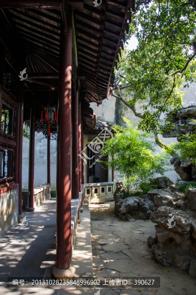 網(wǎng)師園走廊