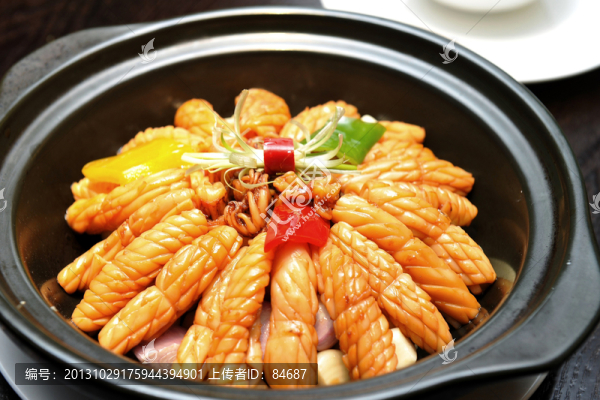 砂鍋焗鮮魷