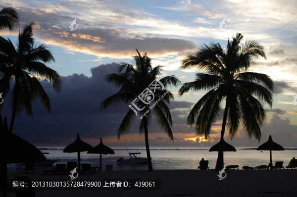 海邊剪影