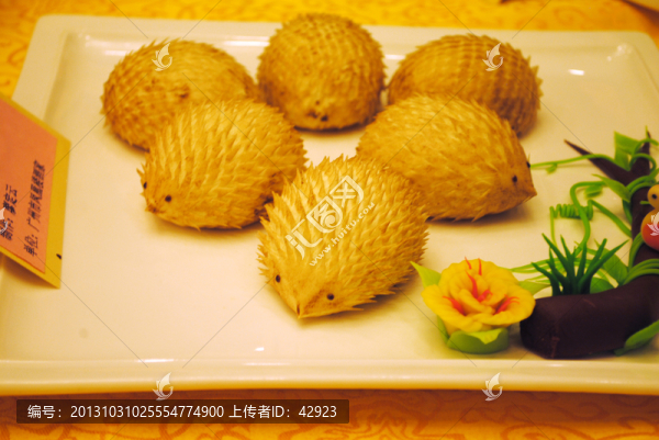 刺猬糕點