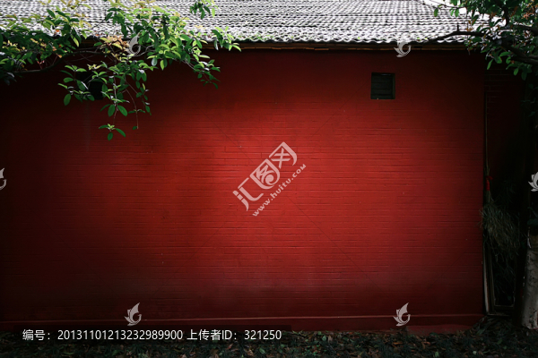 古建紅墻