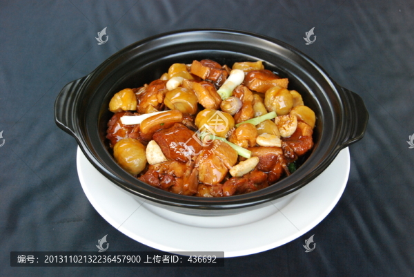 板栗燜雞