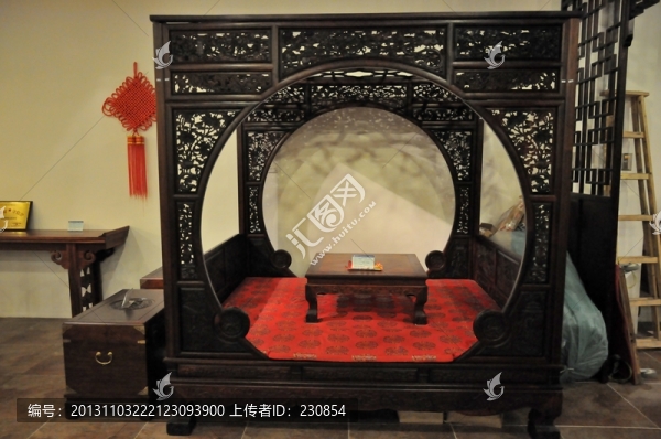 紅木家具,紅木大床
