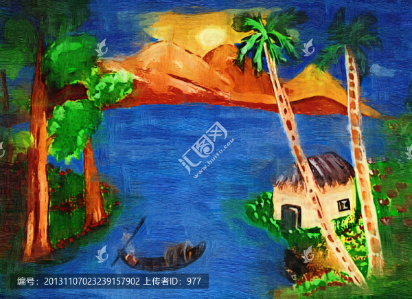 抽象畫,,風(fēng)景