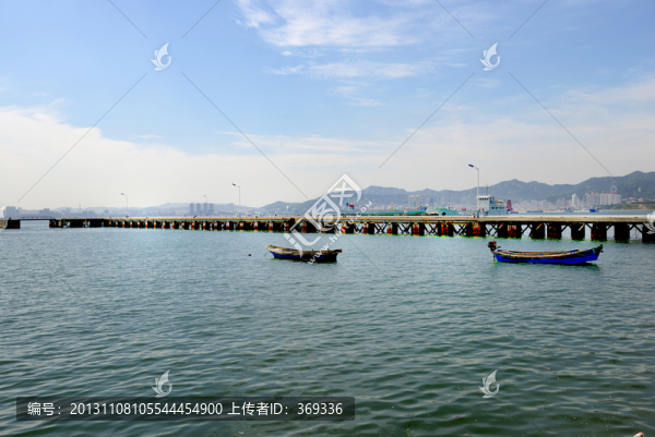 山東省威海劉公島鐵碼頭