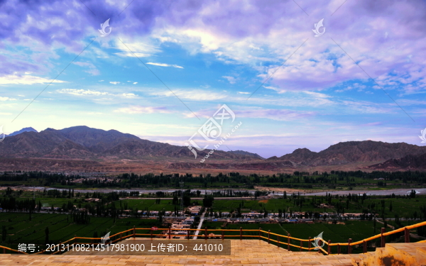 張掖美景