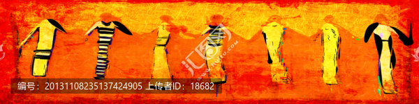 抽象畫