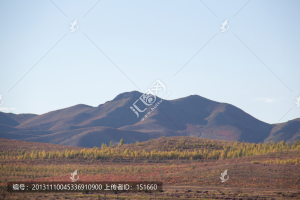 內(nèi)蒙赤峰黃崗梁森林秋色
