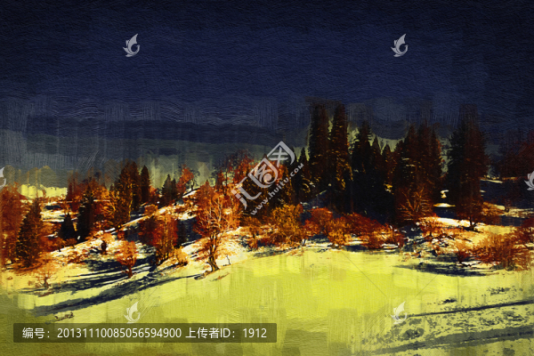 沒畫,風景