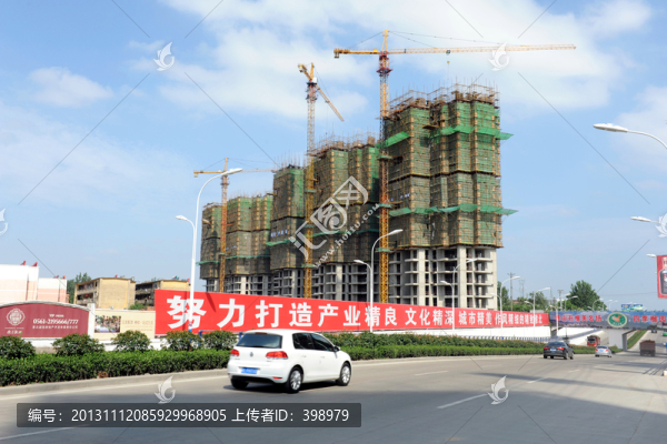 樓房建筑工地
