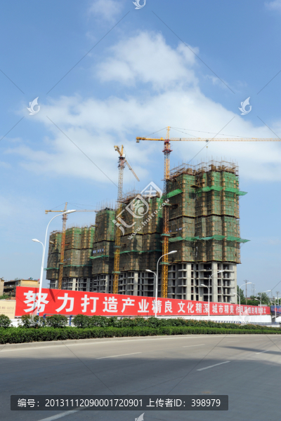 樓房建筑工地