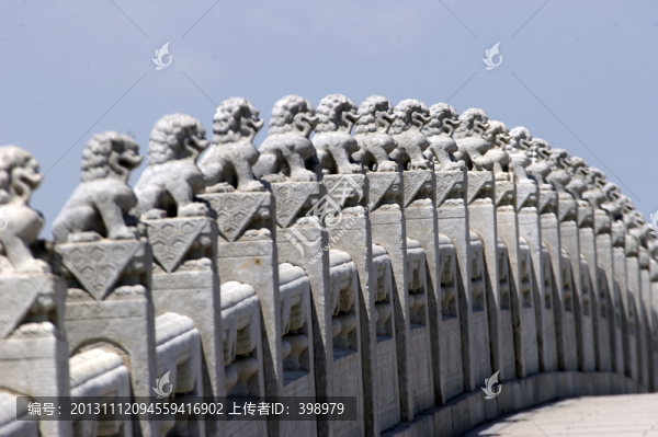 北京頤和園十七孔橋