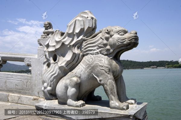 北京頤和園十七孔橋