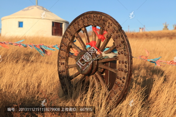 勒勒車輪,金帳汗,年輪,歲月印