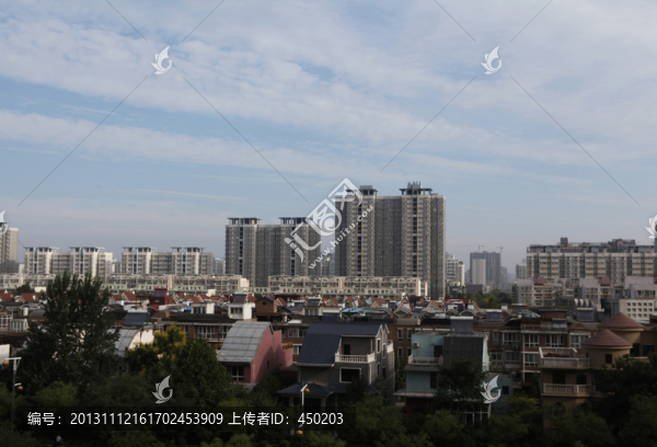 都市之藍天白云