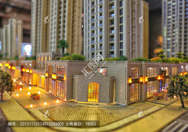 小區(qū)沙盤模型
