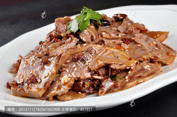 糊辣椒拌牛肉