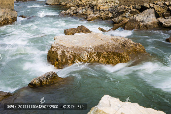 秋水,急流