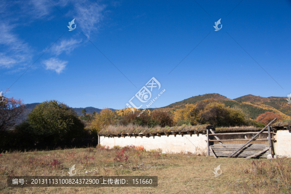 香格里拉田野秋色