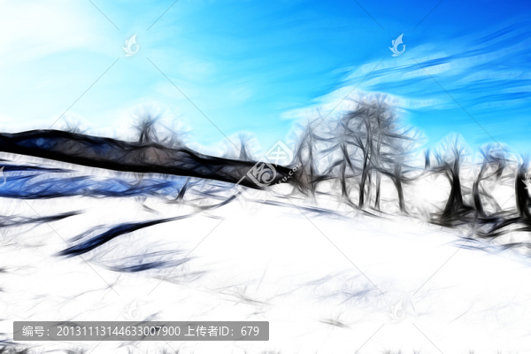 裝飾畫,,雪景