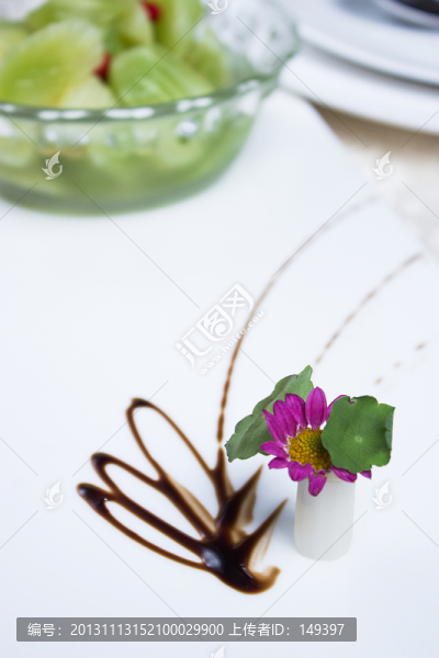 菜品擺盤裝飾