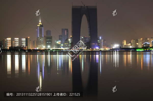 蘇州金雞湖夜景