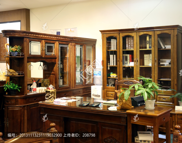 實(shí)木書柜