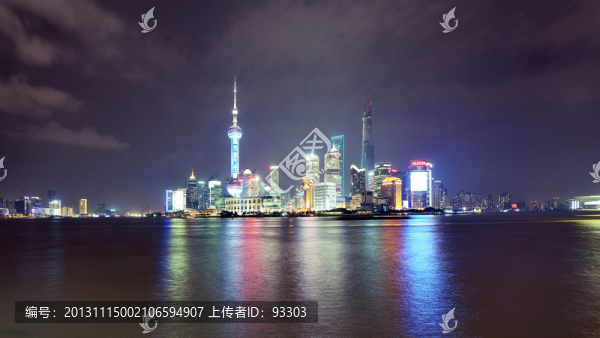 東方明珠夜景高清圖