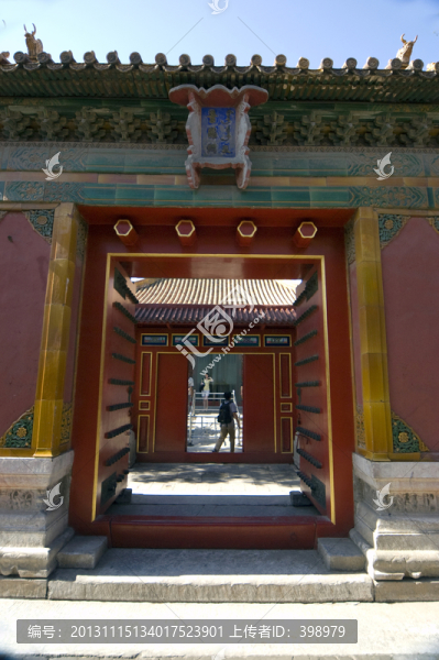 北京故宮景陽(yáng)門(mén)