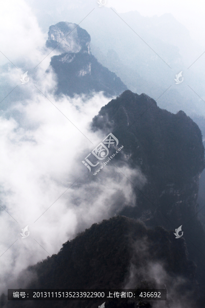 張家界冬景