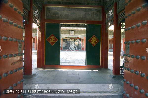 北京故宮鐘祥門