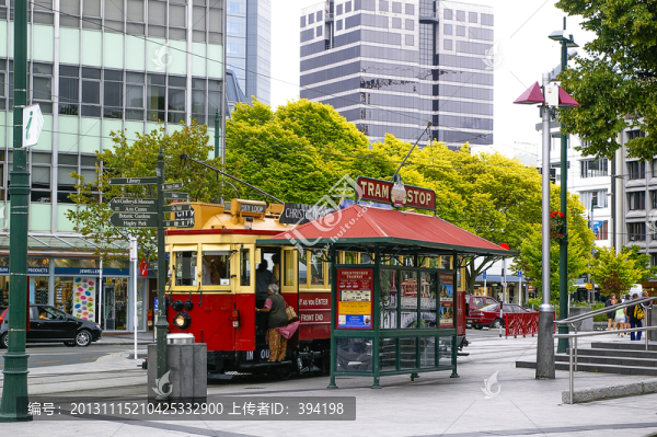 新西蘭南島基督城街景