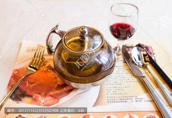 茶壺,餐具,酒杯