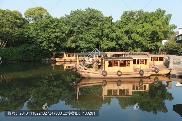 江南水鄉(xiāng)烏鎮(zhèn)小船