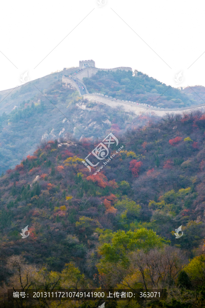 長城紅葉