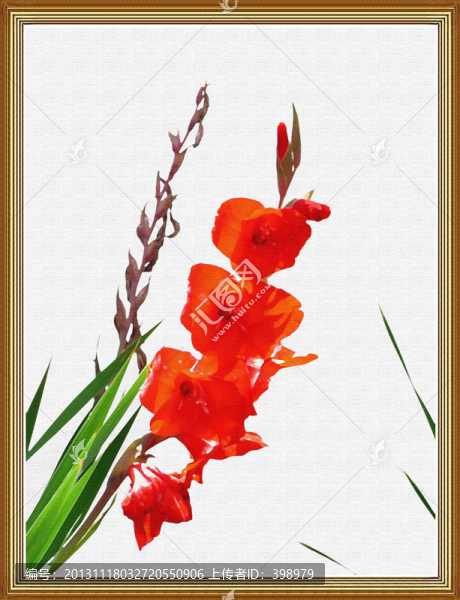 花裝飾畫