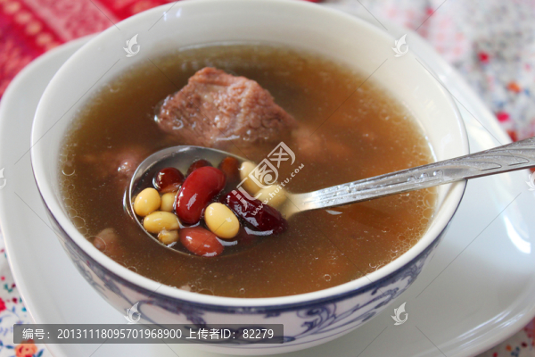 五彩豆子湯