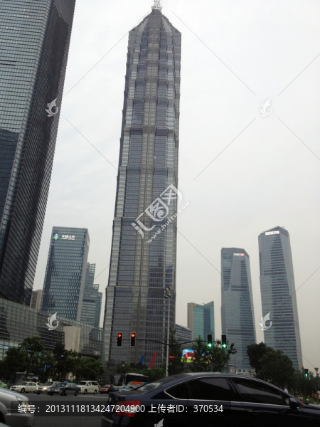 上海浦東,陸家嘴,,金茂大廈
