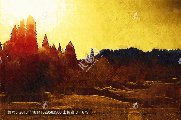 裝飾畫,,自然風(fēng)光