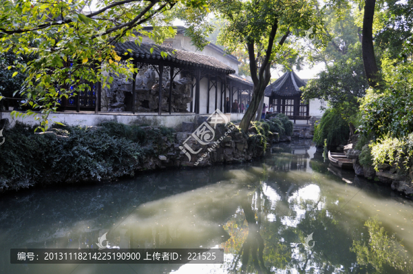 蘇州拙政園秋色
