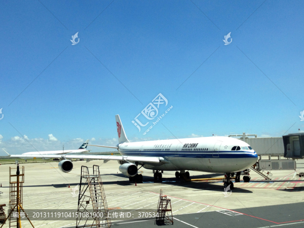 停機坪,機場,飛機
