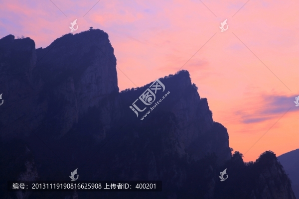 伏牛山老界嶺日出風(fēng)光