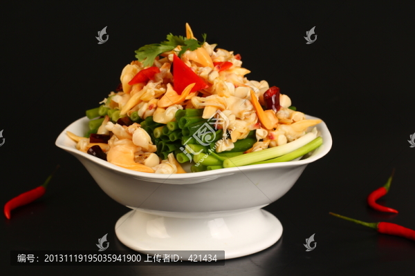 香蔥拌蜆子