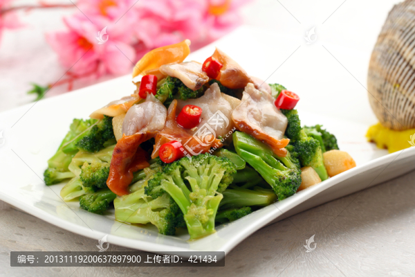 河蚌西蘭花
