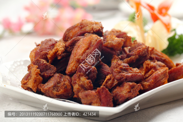 炸牛肉