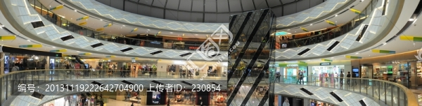 大型超市內(nèi)景,商業(yè)中心